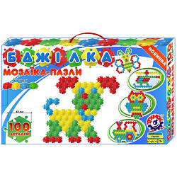 Іграшка мозаїка-пазли "Рджілка ТехноК" 1035, 100 деталей