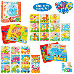 Іграшка Мозаїка Limo Toy SK-0003-AB 12 картинок, 35 фішок, 2 різновиди