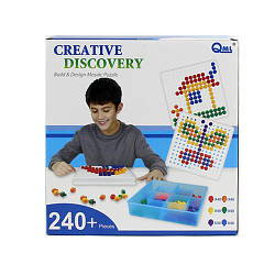 Мозаїка Qml M7B у контейнері Ігрове поле, пазли, фішки та картинки, деталей: 240