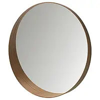 Зеркало Ikea Stockholm декоративное зеркало на стену с полкой зеркало в ванную зеркало в рамке орех