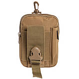 Підсумок тактичний на пояс SILVER KNIGHT TY-1188 1 л (18х13х3 см), фото 6