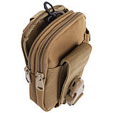 Підсумок тактичний на пояс SILVER KNIGHT TY-1188 1 л (18х13х3 см), фото 7