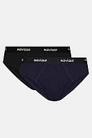 Чоловічі труси сліпи MU202-01 (2 шт.) black/blue