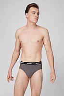 Чоловічі труси сліпи MU202-01 (2 шт.) blue/gray melange