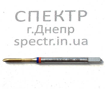 Мітчик М2 з кобальтом HSS-E TiN DIN371 для наскрізних отворів FORMAT (Німеччина)