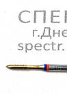 Мітчик М2 з кобальтом HSS-E TiN DIN371 для наскрізних отворів FORMAT (Німеччина), фото 4