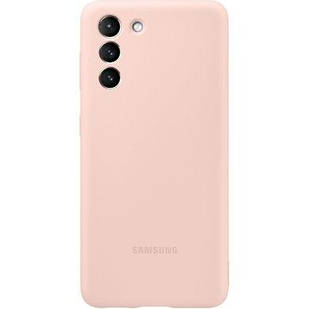 Оригінальний чохол Samsung Silicone Cover Pink для Galaxy S21 Plus SM-G996