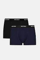 Чоловічі труси шорти MU212-01 (2 шт.) black/blue