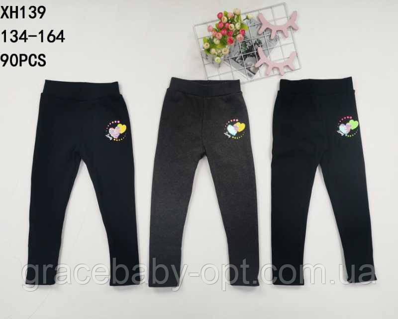 Лосини теплі для дівчат оптом, Taurus, 134-164 см, № XH-139, фото 1
