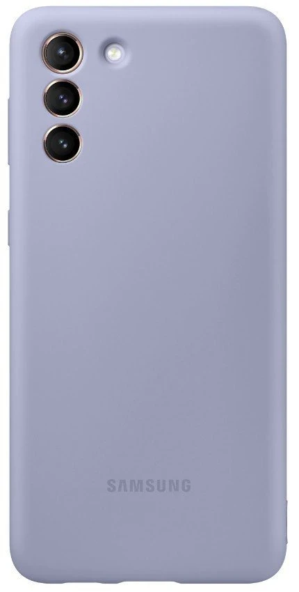 Оригинальный чехол Samsung Silicone Cover Violet для Galaxy S21 Plus SM-G996