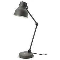 Лампа Ikea Hektar настільна лампа бездротова зарядка USB-порт сфокусоване світло темно-сірий