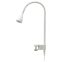 Лампа Ikea Nävlinge светодиодная софит светодиодный с зажимом настенный светильник белого цвета легкая лампа
