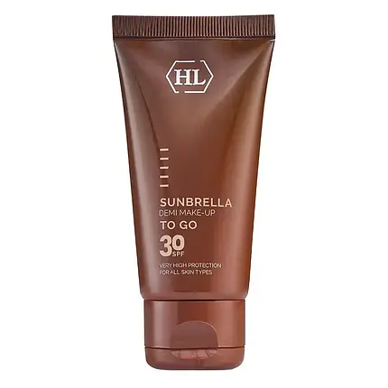 Тонований сонцезахисний крем SPF 30 Holy Land Sunbrella Demi Make-Up Sun Protector SPF 30 50 мл, фото 1