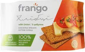 Хлібці нутові з цибулею Frango, 100 гр