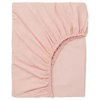 Простыня Ikea Dvala хлопковая простыня на резинке простынь на двуспальную кровать однотонные простыни розовый
