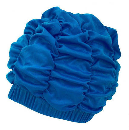 Шапочка для плавання жіноча шапочка для басейну поліестер Aqua Speed SHOWER CAP синя, фото 2