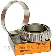 Підшипник конічний Timken маточини ступиці борони Farmet Softer m08194 211918 JD10063 2007113 80750347 24903460 750347 1101596