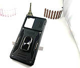 Протиударний чохол Camshield для Xiaomi redmi Note 12 Pro 5G чорний, Ударостійкий чохолредмі нот 12 про 5 г, фото 6