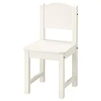 Стілець Ikea Sundvik для дітей дерев'яні стільці дитячі стільці в садок маленькі стільці білий
