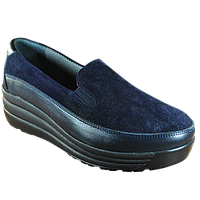 Туфли ортопедические подростковые женские синего цвета Форест Орто 4Rest Orto размер 36-42