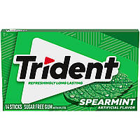 Жувальна гумка Тридент Трайдент Trident Spearmint М'ята 14 пластинок