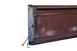 Електроконвектор плінтусний ЕВНА-0,18/230 П2(цп), коричневий, фото 2