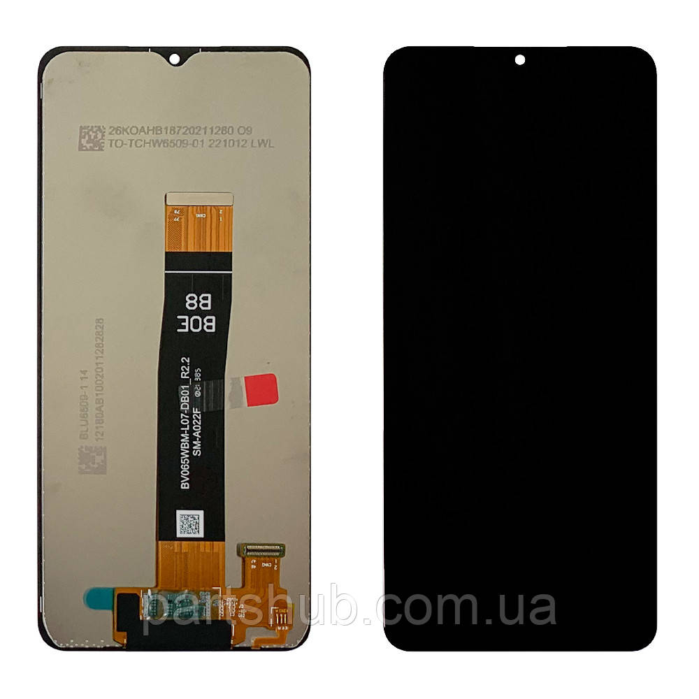 Дисплей Samsung Galaxy A02 A022F, M12 M127F, A12 A125F, A12s A127F з тачскріном SM-A022F BV65WBM-L07-DB01_R2.2