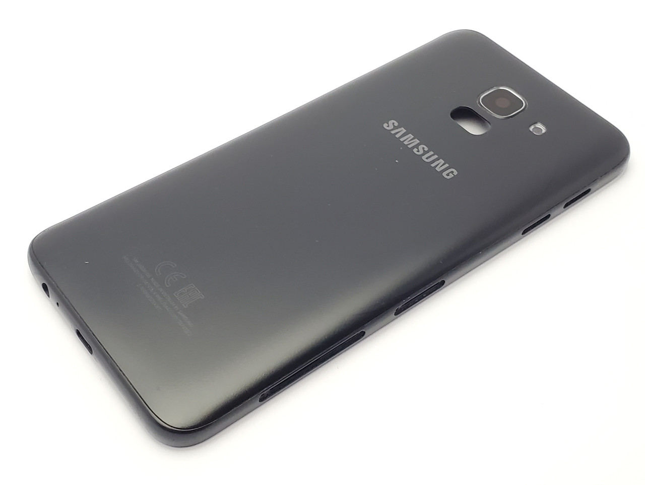 Задня кришка samsung galaxy j6 2018 (j600f) чорна сервісний оригінал з розборки