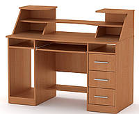 Компьютерный стол Комфорт-5 ольха Компанит (127х65х104 см)
