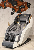 Масажне Крісло MANZOKU Simbol White Багатофункціональне з різними видами масажу, фото 5