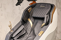 Масажне Крісло MANZOKU Simbol White Багатофункціональне з різними видами масажу, фото 3