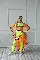 "Блогер у спідниці неон" карнавальний костюм для аніматорів