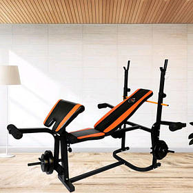 Лава для жиму універсальна WCG 0020 парта скотта спортивна лава з важелями "батерфляй" універсальна