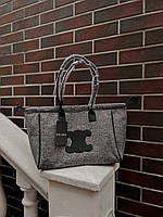 Женская сумка шопер Celine shopper grey Женские сумочки шоперы Сумка Шоппер
