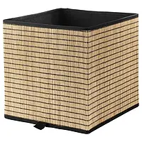 Кошик Ikea Gnabbas для зберігання контейнери для зберігання плетені коробки солом'яні кошики 32х35х32 см