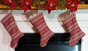 Новорічний текстильний декор та новорічні прикраси ручної роботи