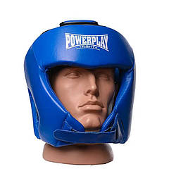 Боксерський шолом турнірний PowerPlay PP_3049_M_Blue, M, Land of Toys