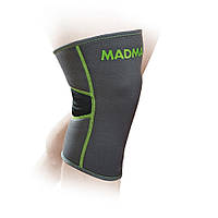 Наколенник Zahoprene Knee Support MadMax MFA-294_L, Dark Grey/Green L, World-of-Toys