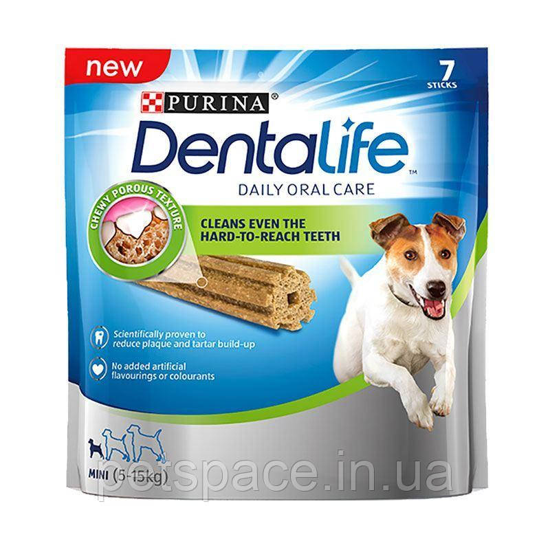Ласощі Purina Pro Plan DentaLife Small (Палички для здоров'я зубів для собак малих порід) 115г