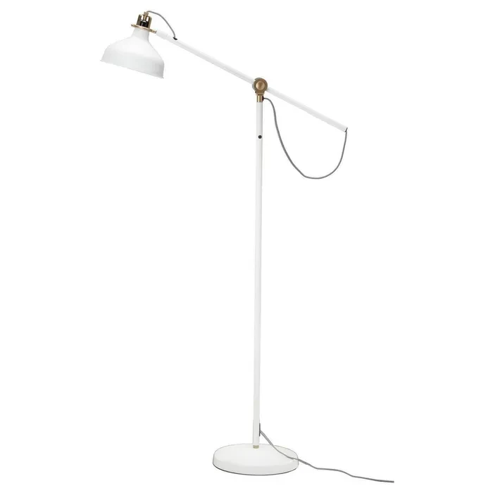 Торшер Ikea Ranarp підлоговий світильник торшер для вітальні лампа торшери світильник кремового кольору 153 см