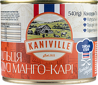 Курячі крильця Kaniville в соусі манго-карі 525 г