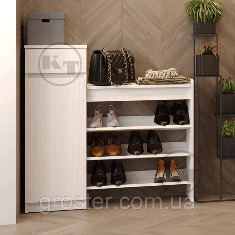 Функціональна тумбочка для взуття ТО-16, фото 1