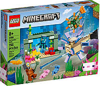 Конструктор Lego Minecraft Битва со стражем 21180 от производителя!