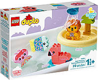 Конструктор Lego Duplo Пригоди у ванній: плавучий острів для звірів Лего Дупло 10966 від виробника!