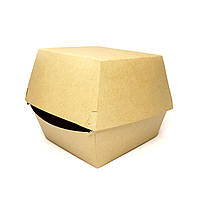 Картонна упаковка для бургера клеєна 120*120*120 (100 шт в упаковці) 010420046