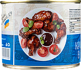 Курячі крильця Kaniville в соусі барбекю 525 г, фото 3