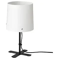Настольная лампа Ikea Barlast Черно-белый ночник Стильный дизайн лампы
