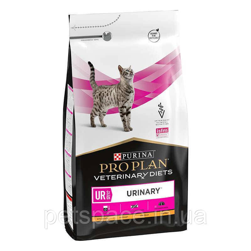 Сухий корм Purina ProPlan Veterinary Diets UR (для кішок з хворобами сечовивідних шляхів) 5кг, фото 1