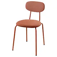 Стілець Ikea Östanö стільці зі спинкою для кухні стілець з м'якою оббивкою кухонні стільці червоно-коричневий