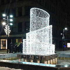 Фонтан світлодіодна конструкція LED Fountain Installation FSK-0832